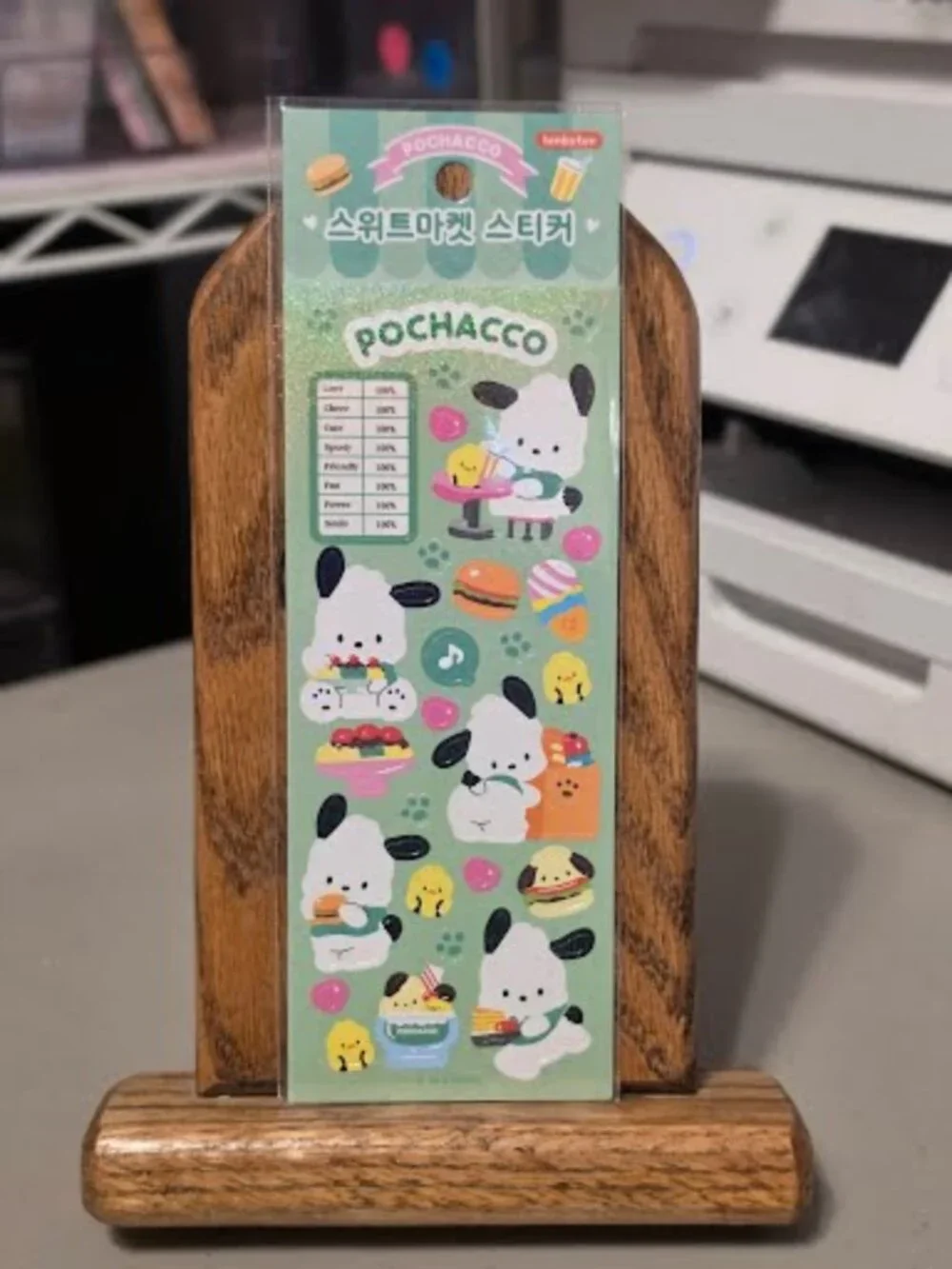 STK-2592 Pochacco Licensed Sticker Sheet